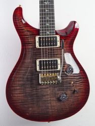 PRS_Custom_24_Wood_Library__Charcoal_Cherry_burst
